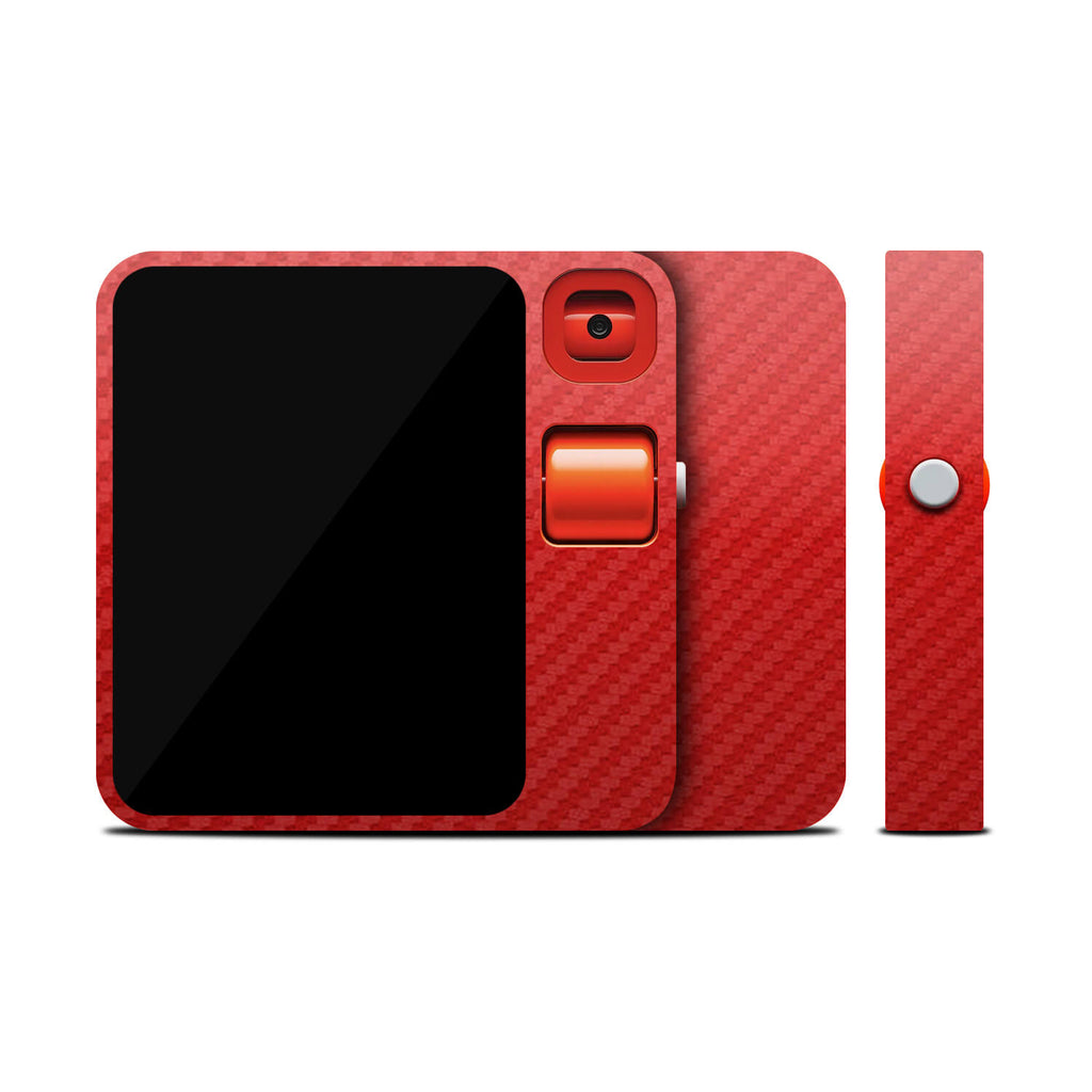 Rabbit R1 Red Carbon Fibre skin