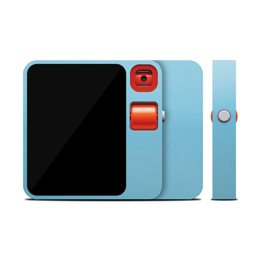 Rabbit R1 Textured Matt Light Blue skin