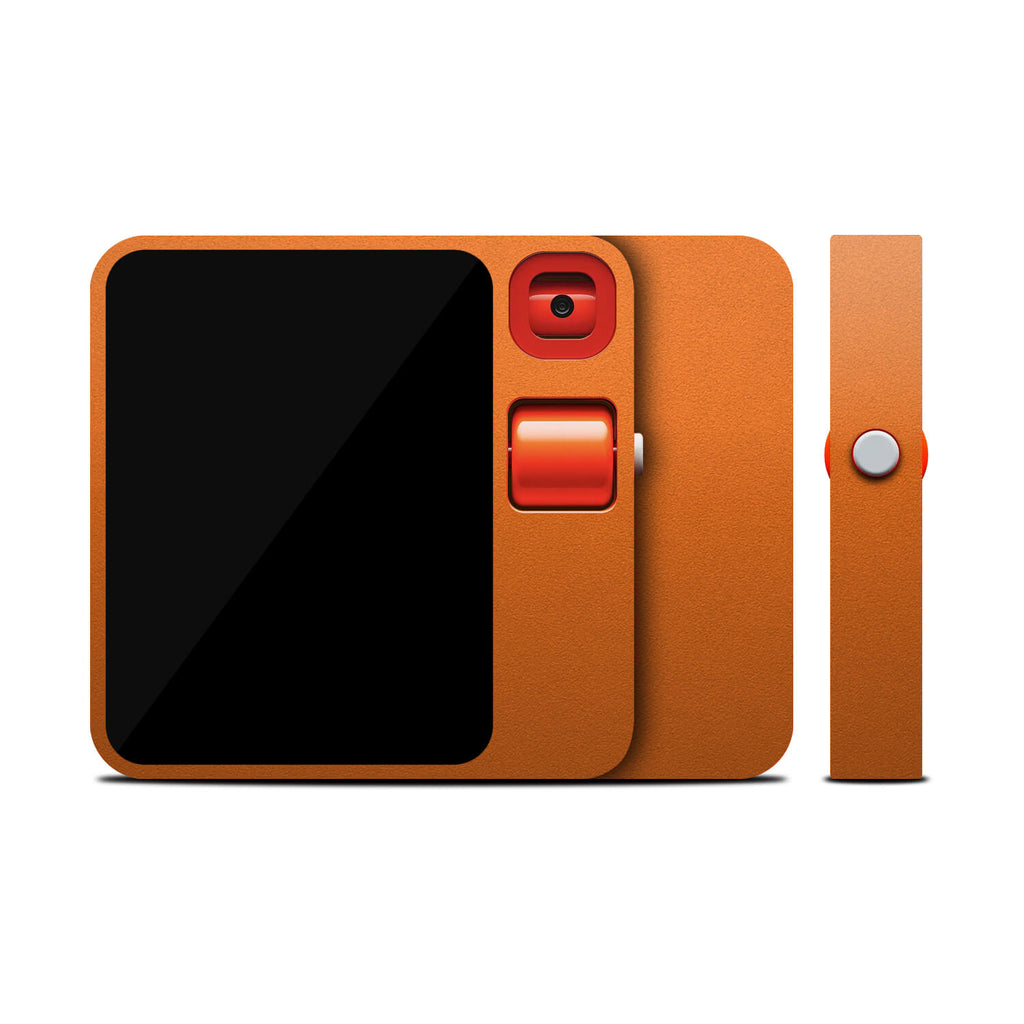 Rabbit R1 Textured Matt Orange skin