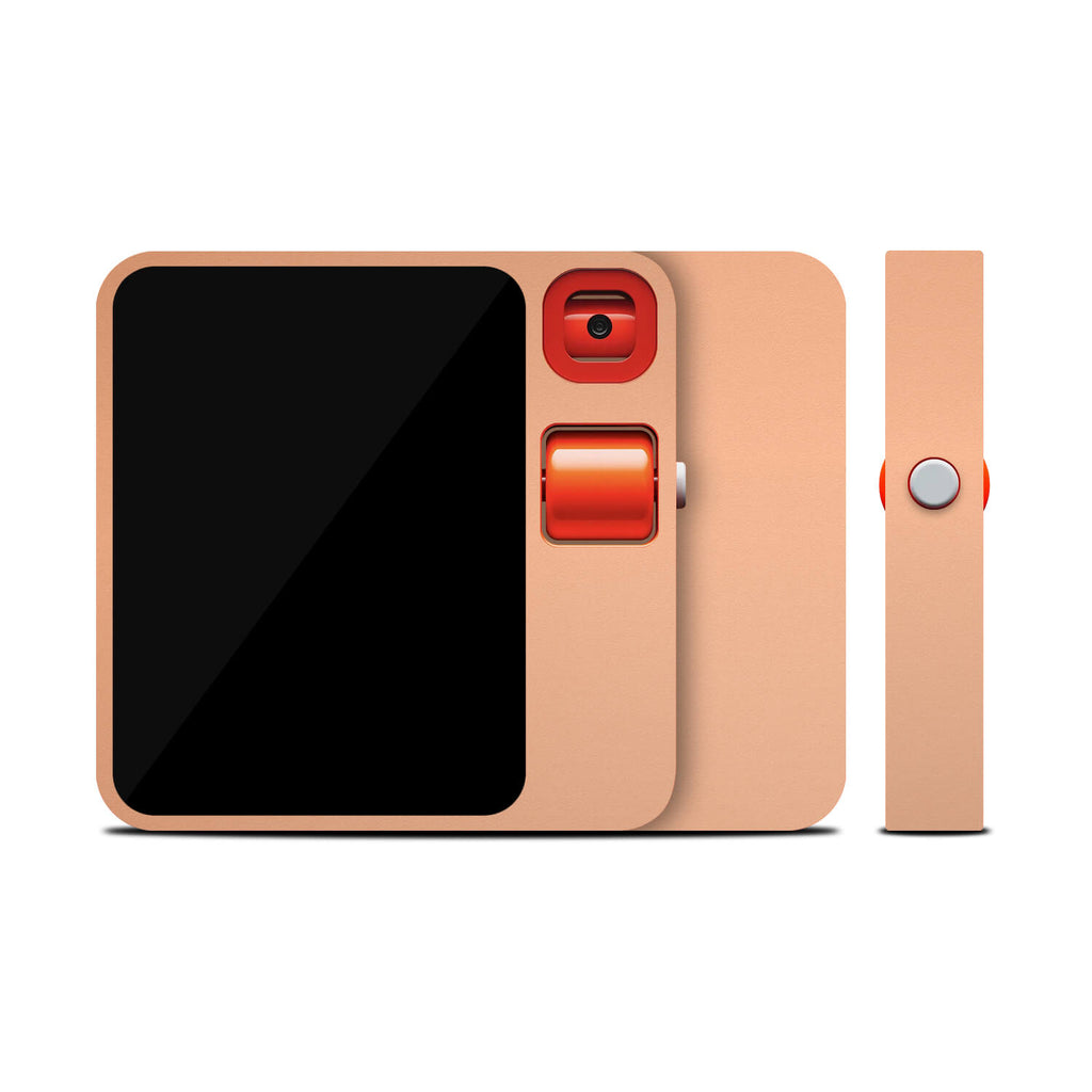 Rabbit R1 Textured Matt Peach skin