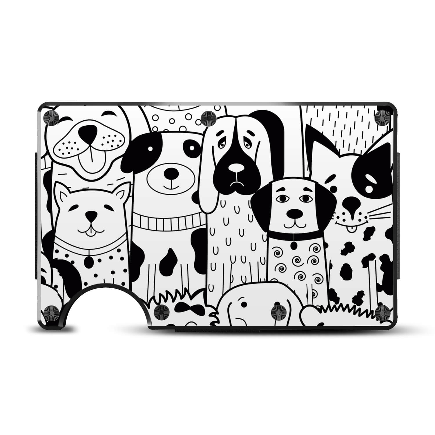 Ridge Wallet Doodles Dog skins