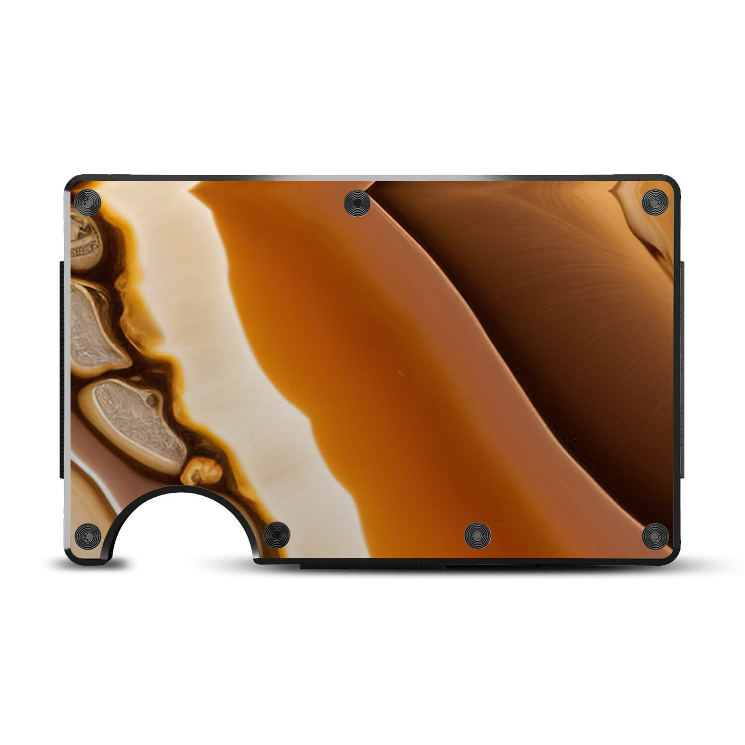 Ridge Wallet Onyx Amber skins