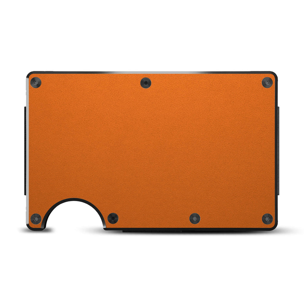 Ridge Wallet Textured Matt Orange skins