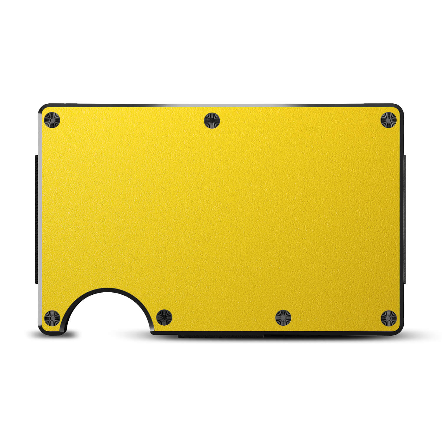 Ridge Wallet Textured Matt Yellow skins