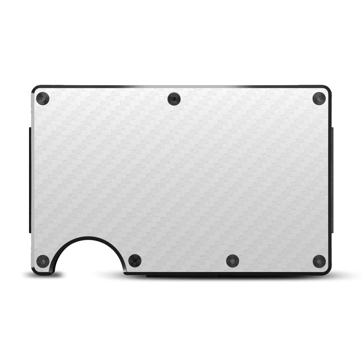 Ridge Wallet White Carbon Fibre skins