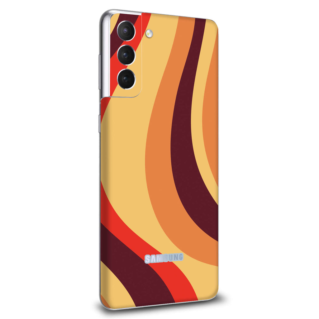 Samsung Galaxy S21 Plus Abstract lava skins