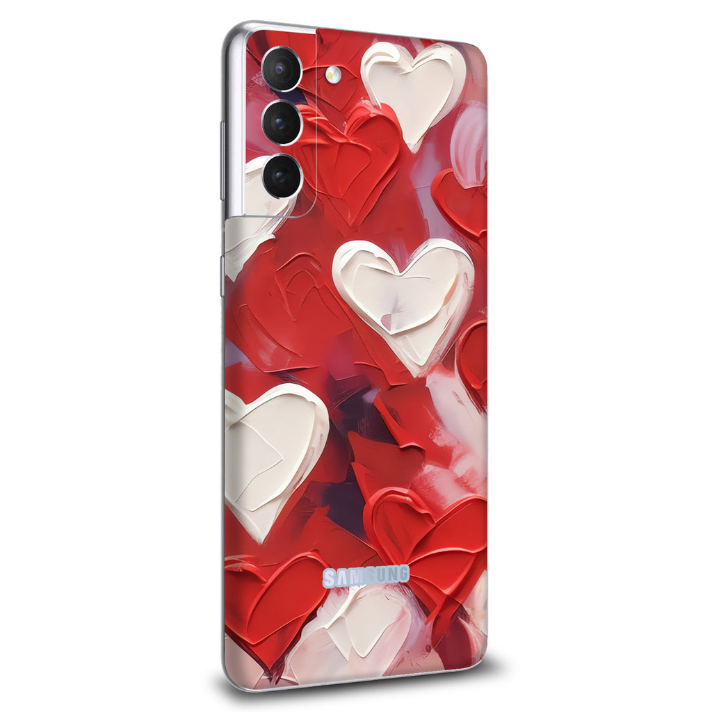 Samsung Galaxy S21 Plus Art Love Hearts skin