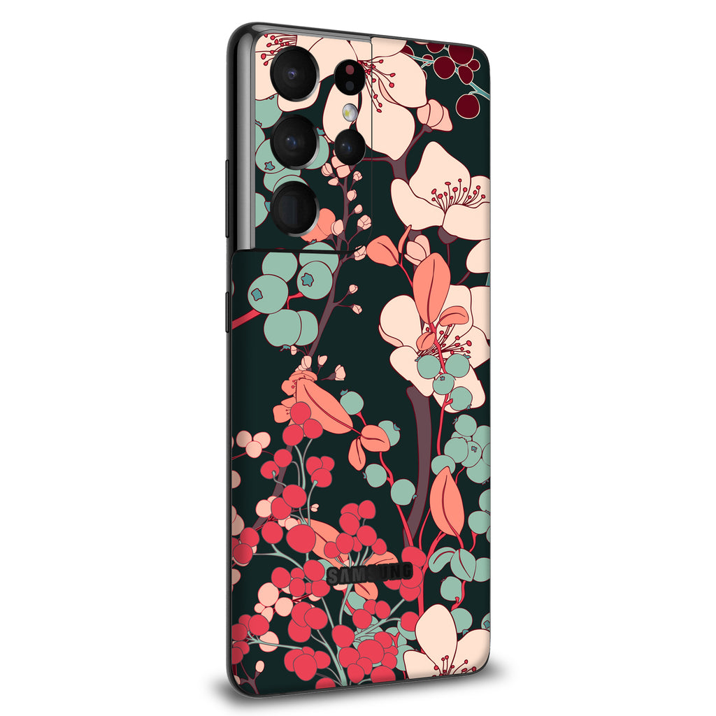 Samsung Galaxy S21 Ultra Art Vintage Floral skin