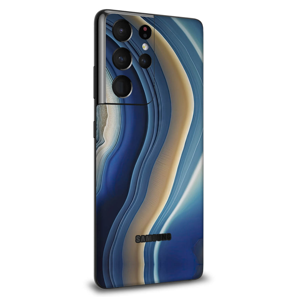 Samsung Galaxy S21 Ultra Onyx azure skins