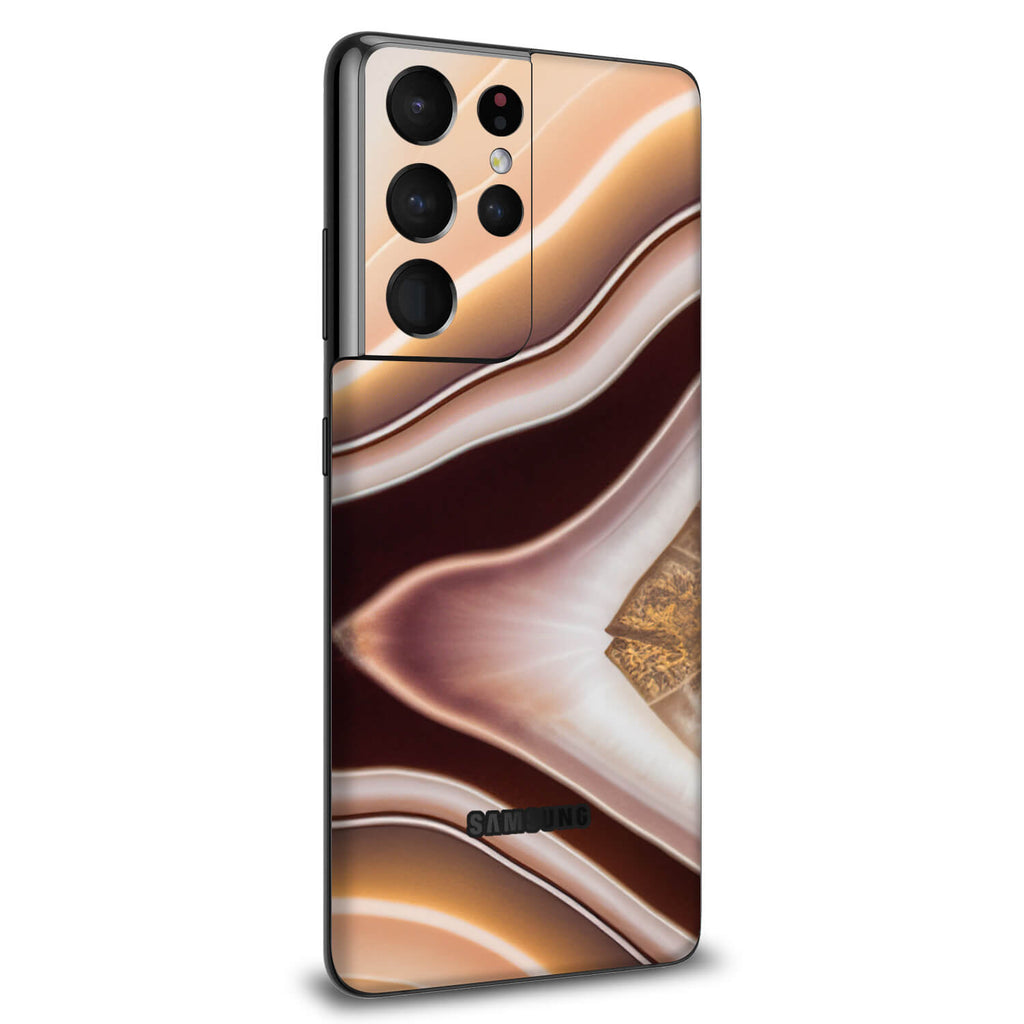 Samsung Galaxy S21 Ultra Oyster onyx skins