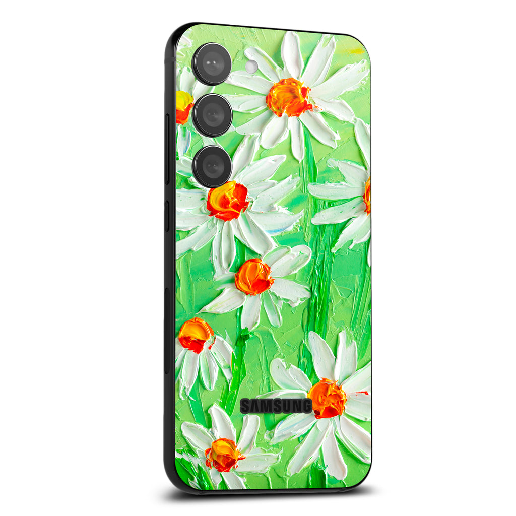 Samsung Galaxy S24 Plus Art Daisy Field skin