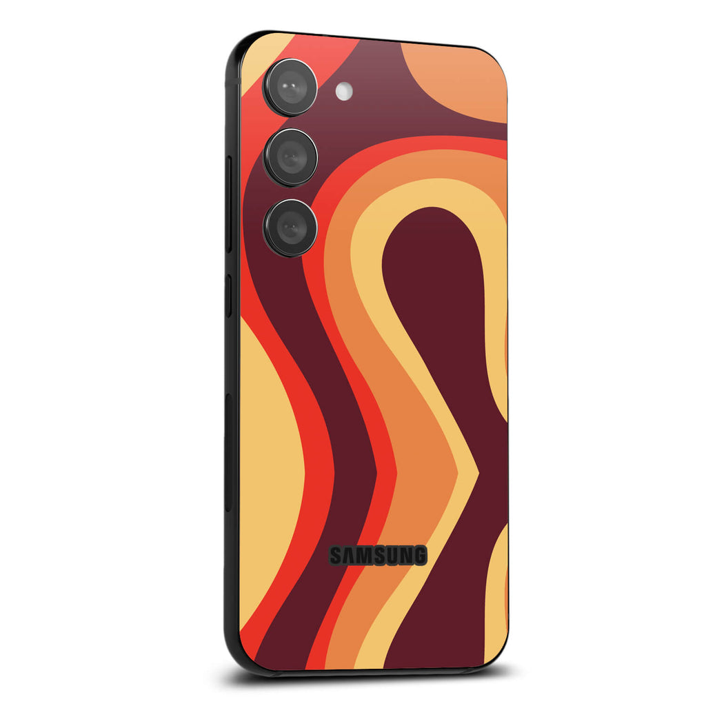 Samsung Galaxy S23 Plus Abstract lava skins