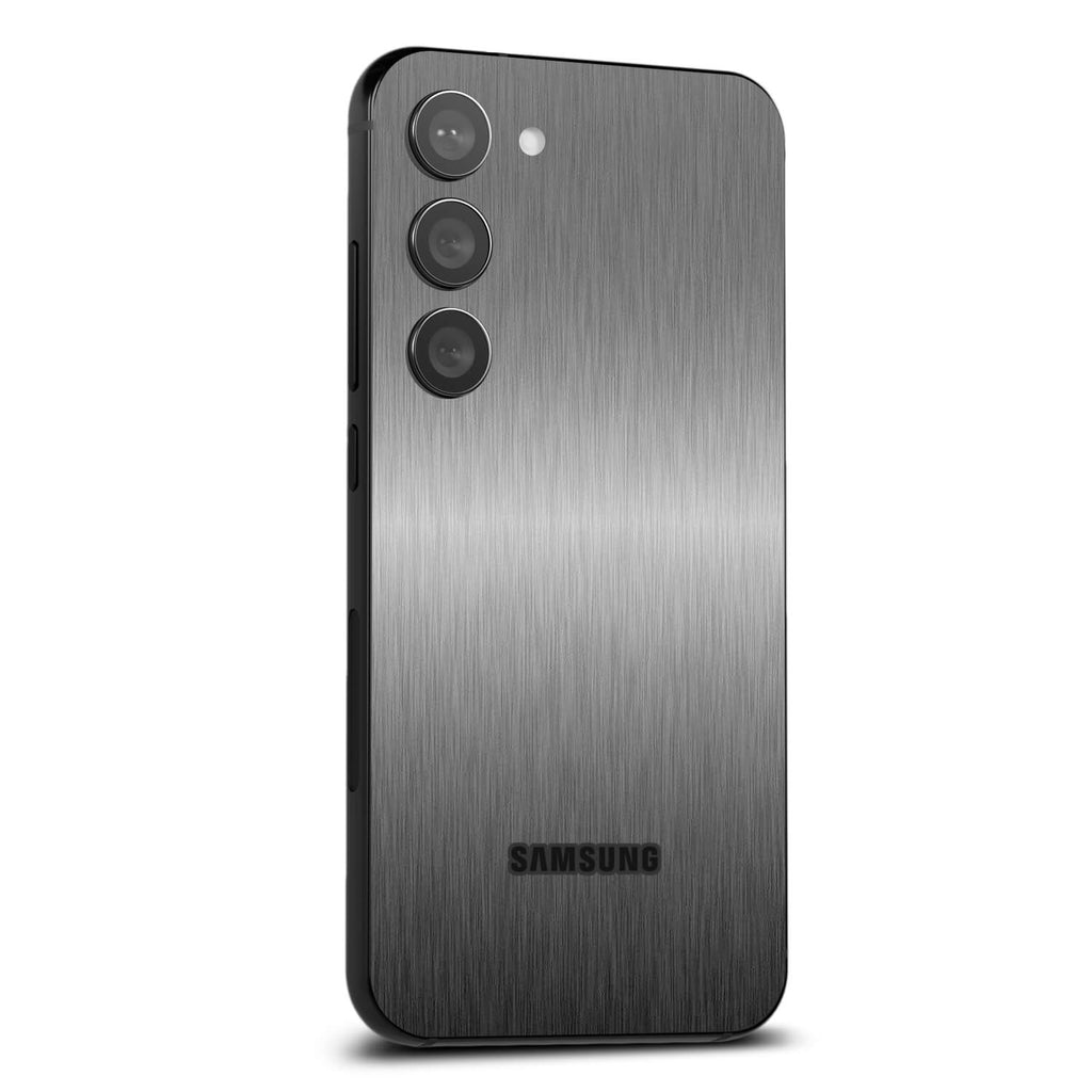 Samsung Galaxy S24 Plus Brushed titanium skins