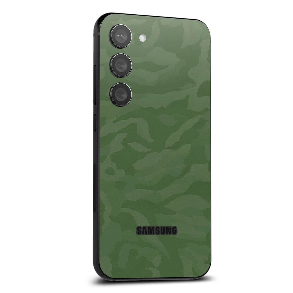Samsung Galaxy S24 Green camo skins