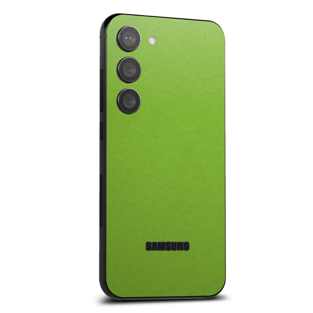 Samsung Galaxy S24 Plus Textured matt green skins