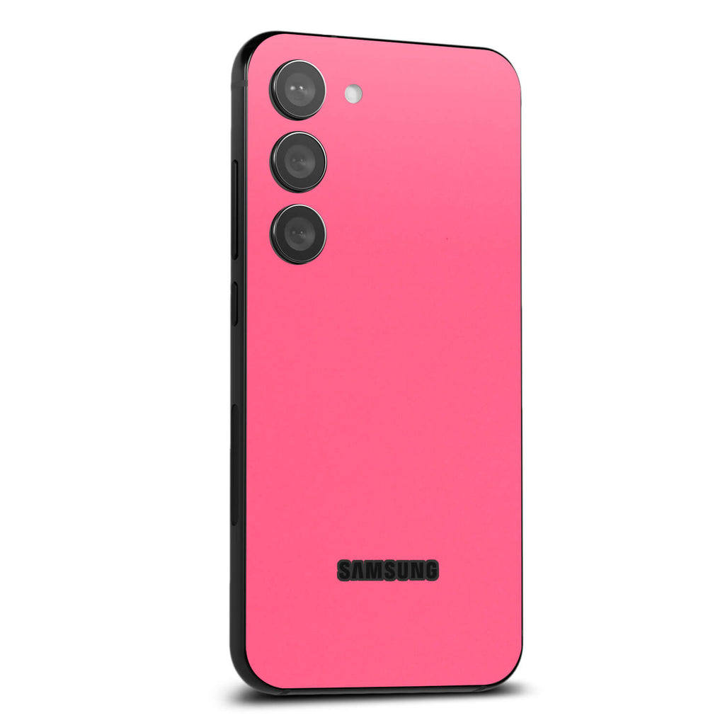 Samsung Galaxy S24 Plus Textured matt pink skins
