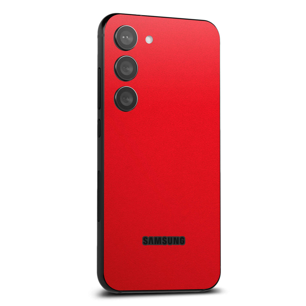Samsung Galaxy S24 Textured matt red skins