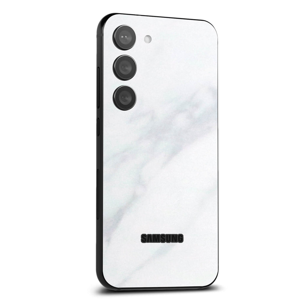 Samsung Galaxy S24 White marble skins