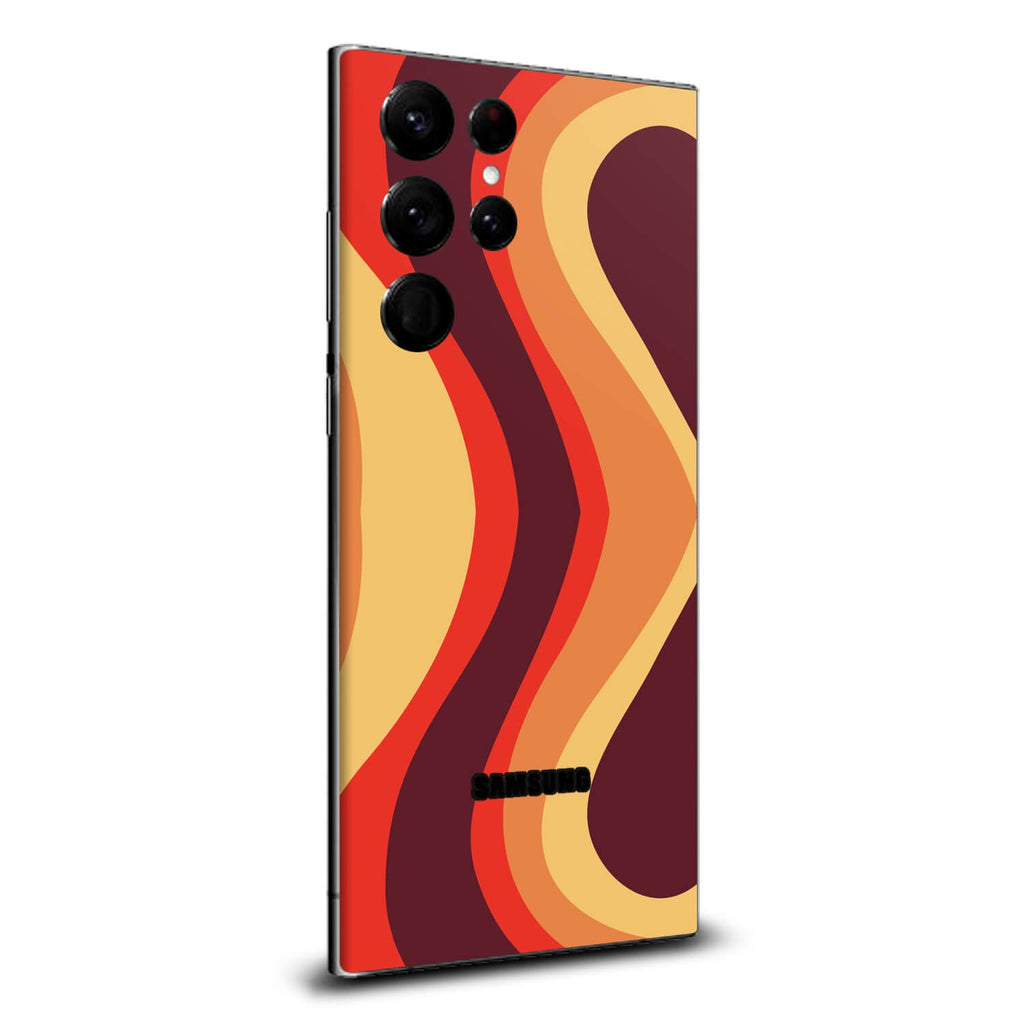 Samsung Galaxy S24 Ultra Abstract lava skins