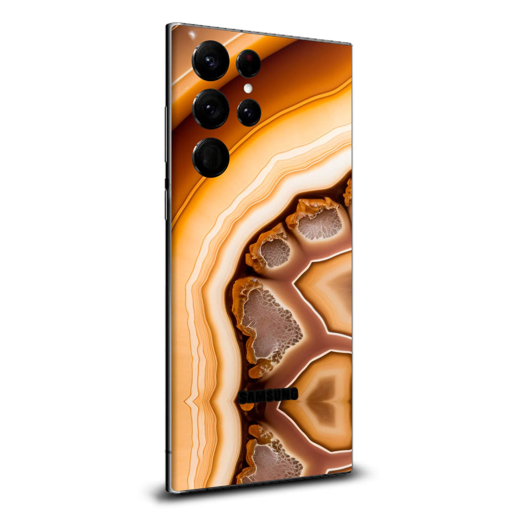 Samsung Galaxy S24 Ultra Onyx amber skins