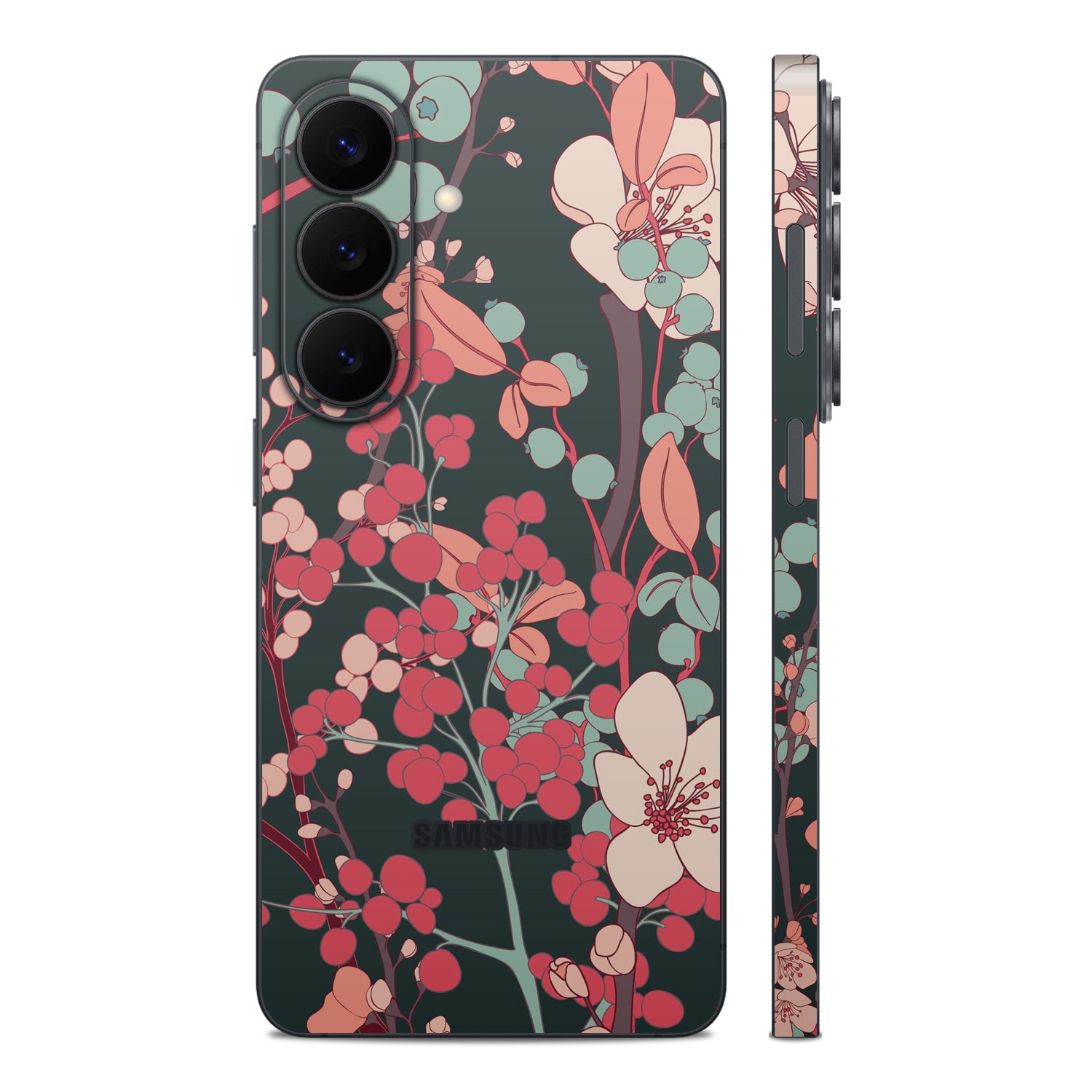 Samsung S26 plus vintage floral skins and wraps