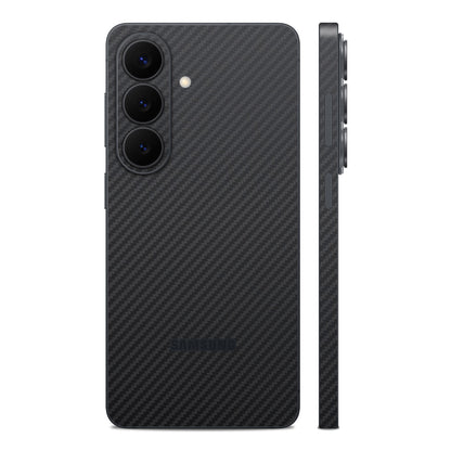 Samsung S26 plus black carbon skins and wraps