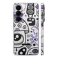 Samsung S26 plus purple monsters skins and wraps