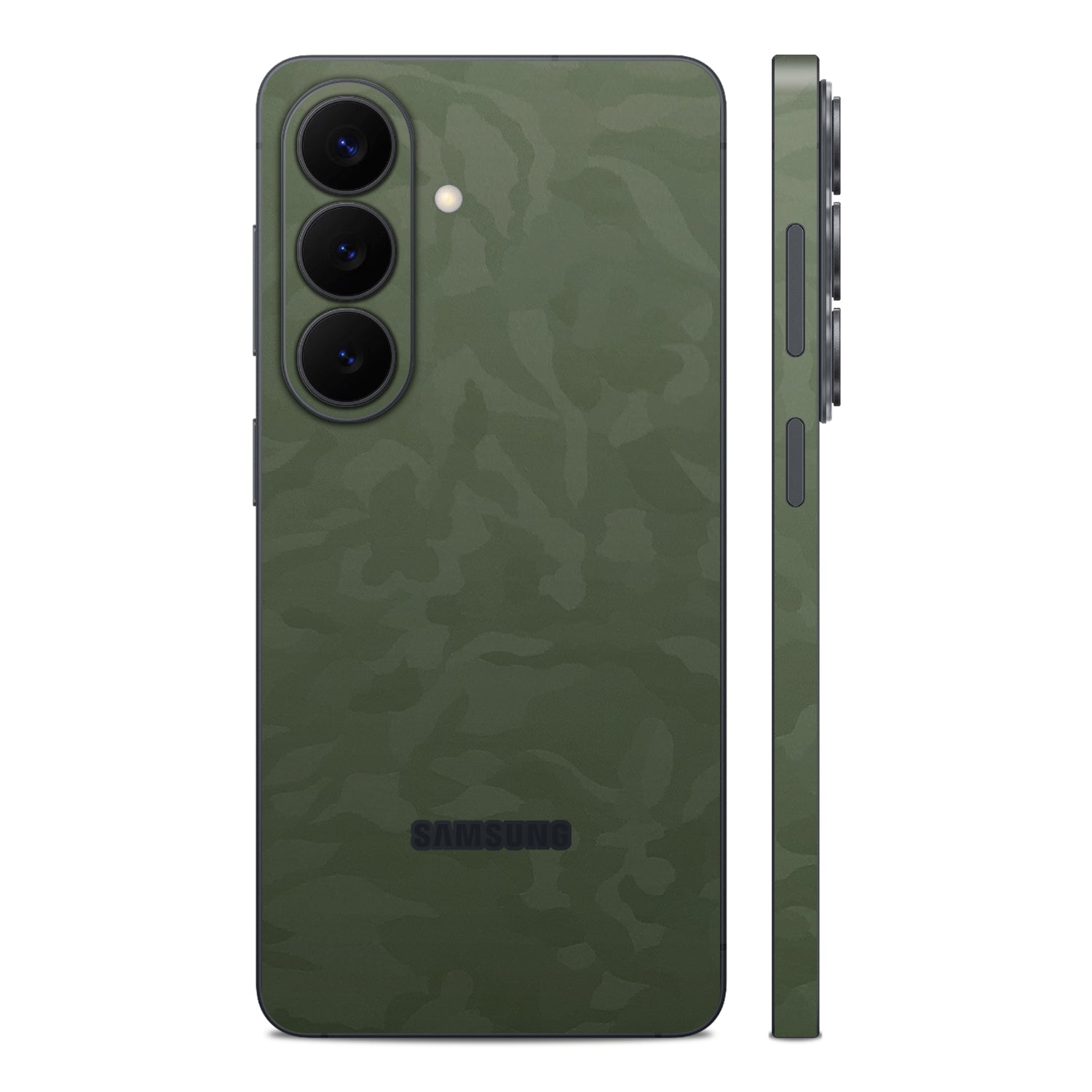 Samsung S26 plus green camo skins and wraps