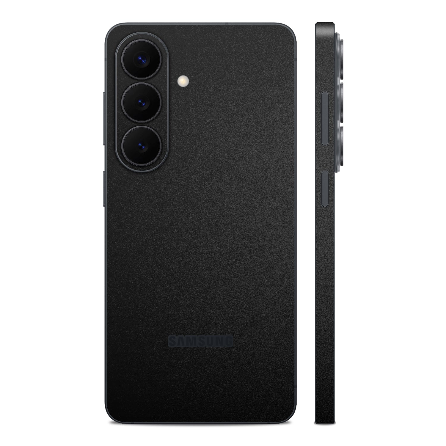 Samsung S26 plus textured matte black skins and wraps