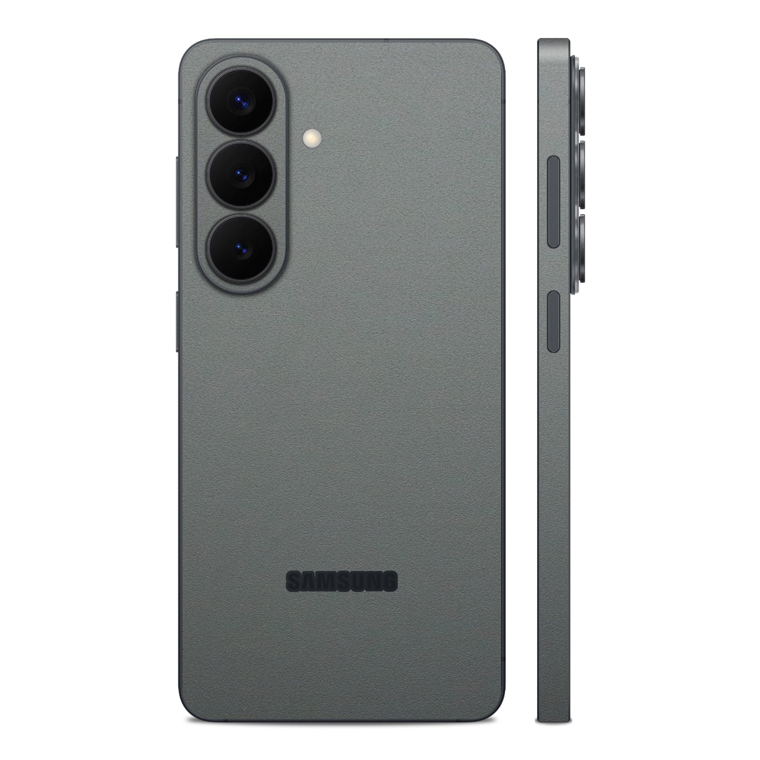 Samsung S26 plus textured matte grey skins and wraps