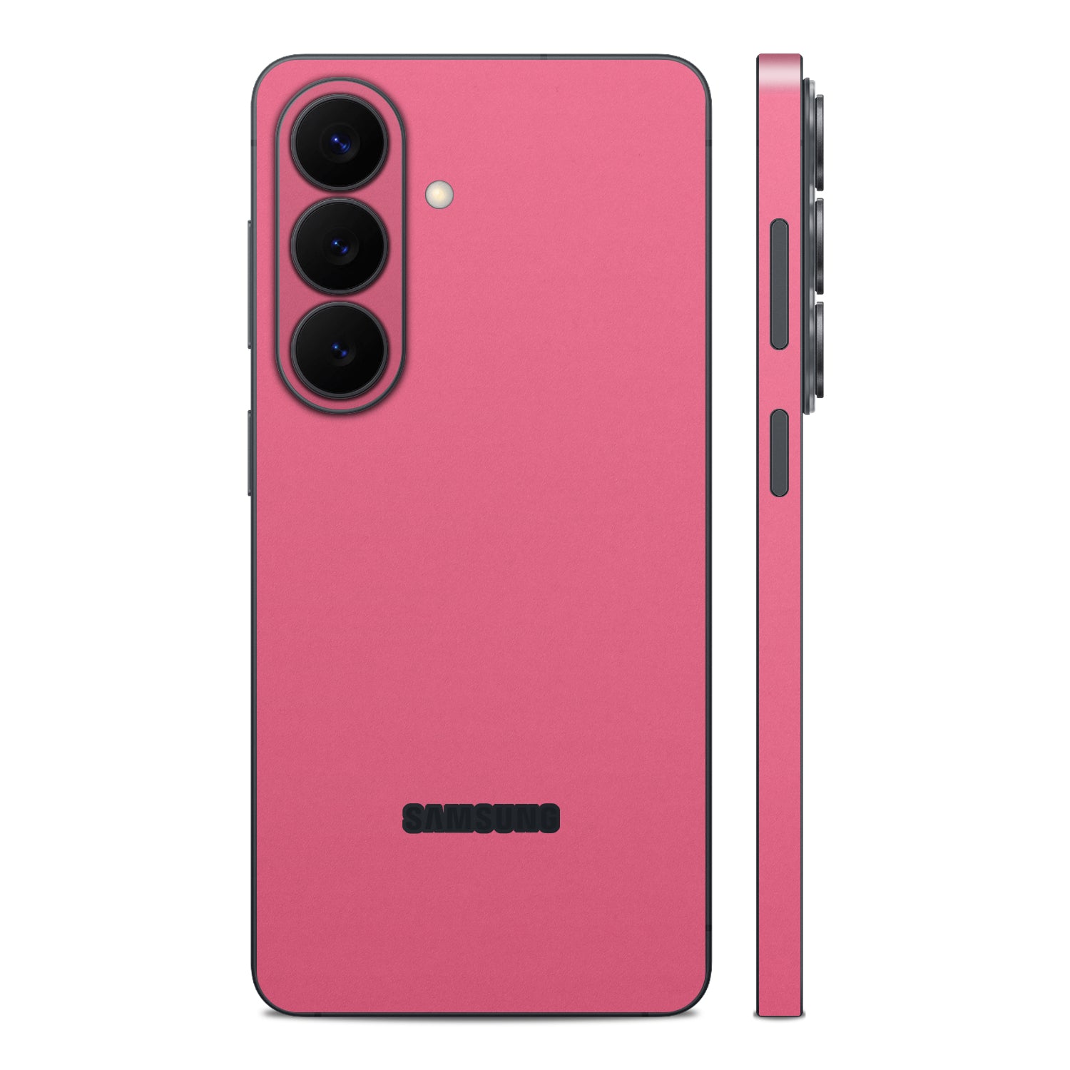 Samsung S26 plus textured matte pink skins and wraps