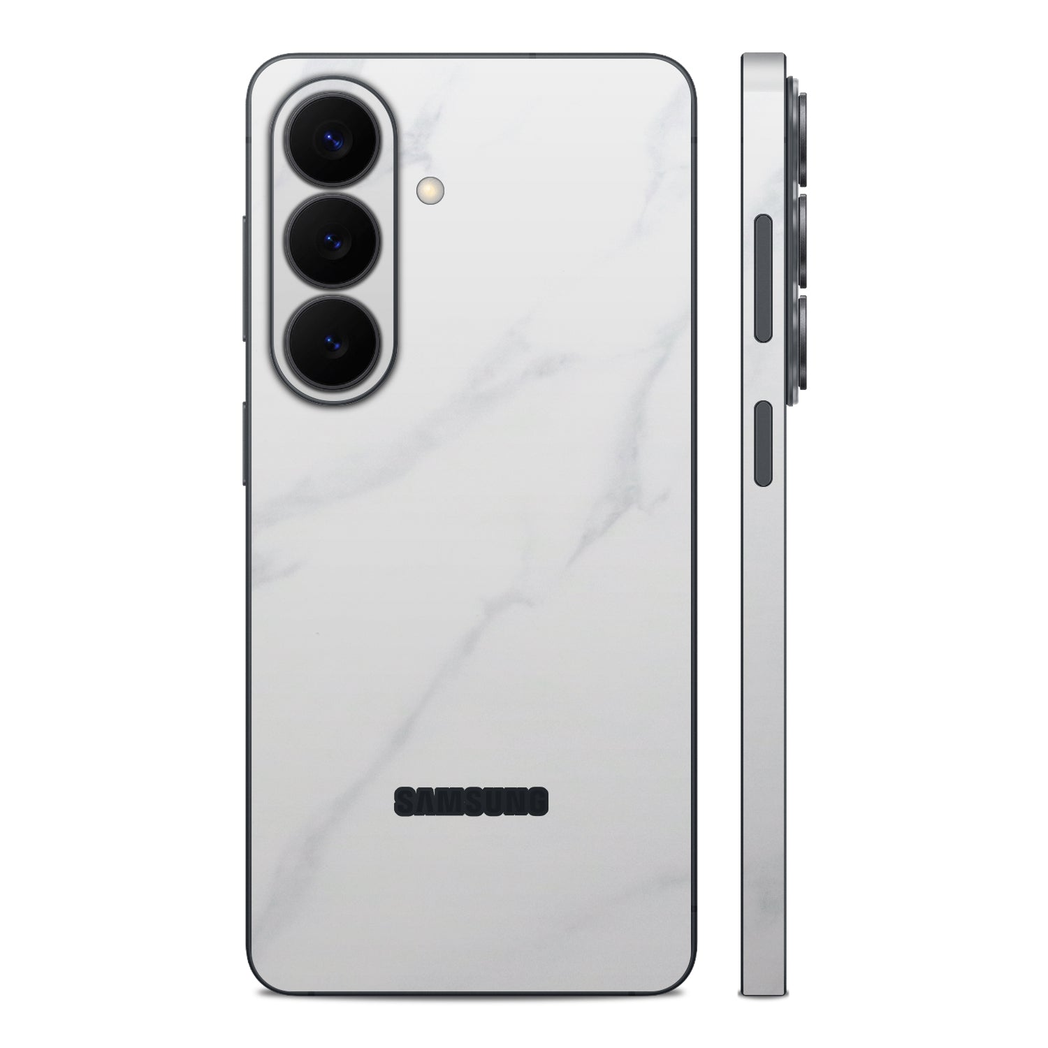 Samsung S26 plus white marble skins and wraps
