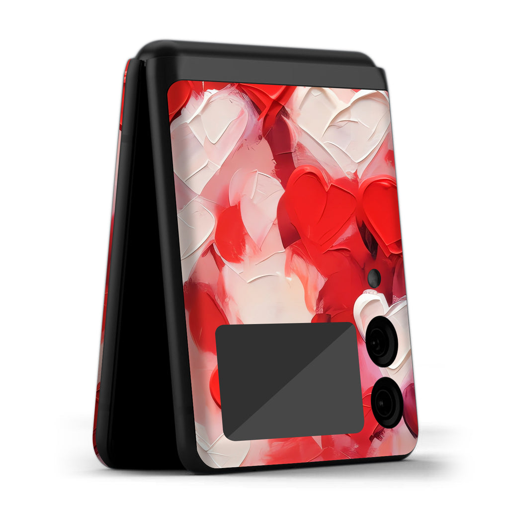 Samsung Galaxy Z Flip 3 Art Love Hearts skin