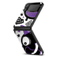 Samsung Galaxy Z Flip 4 Doodles monster purple skins