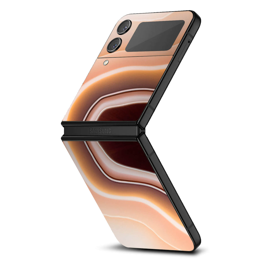 Samsung Galaxy Z Flip 4 Oyster onyx skins