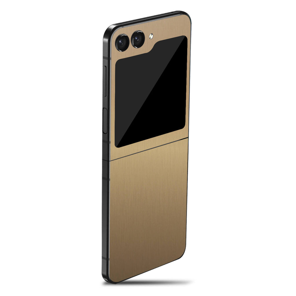 Samsung Galaxy Z Flip 5 Brushed gold skins