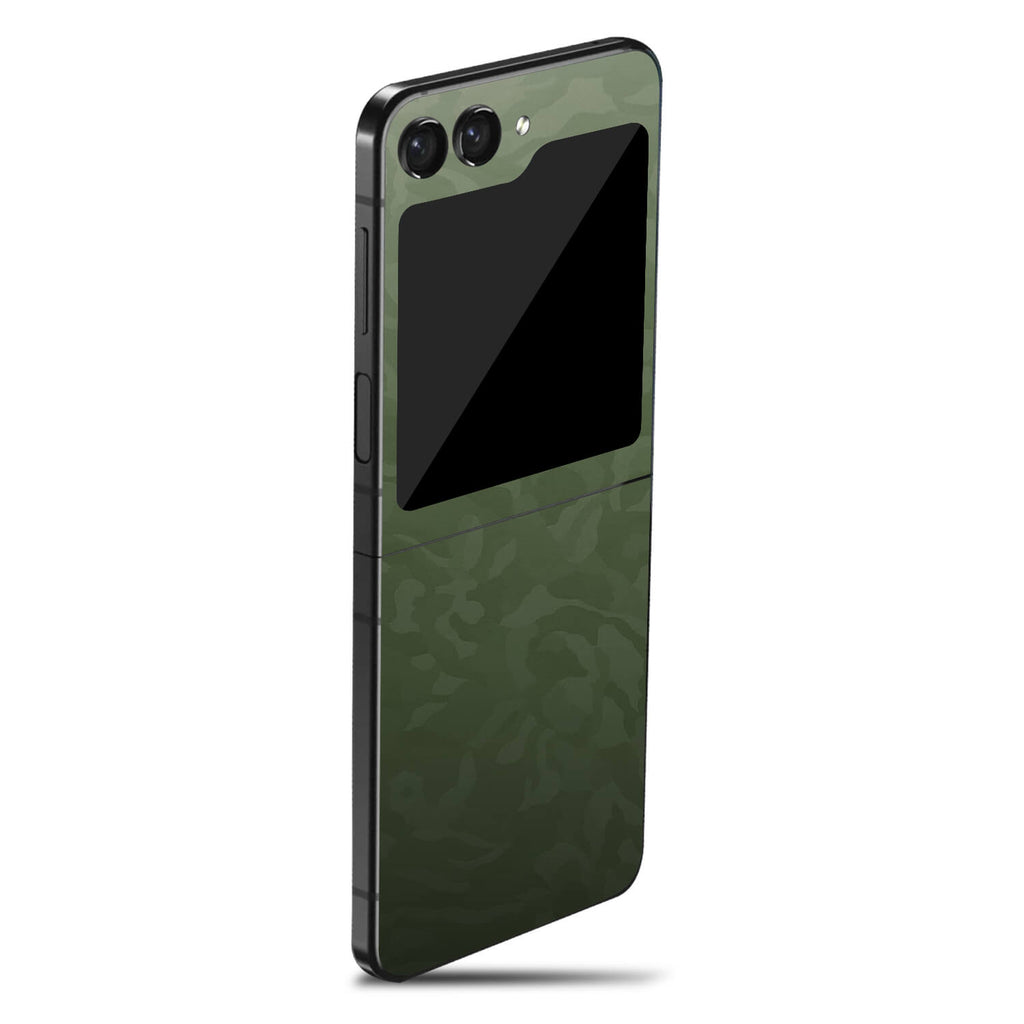 Samsung Galaxy Z Flip 5 Green camo skins