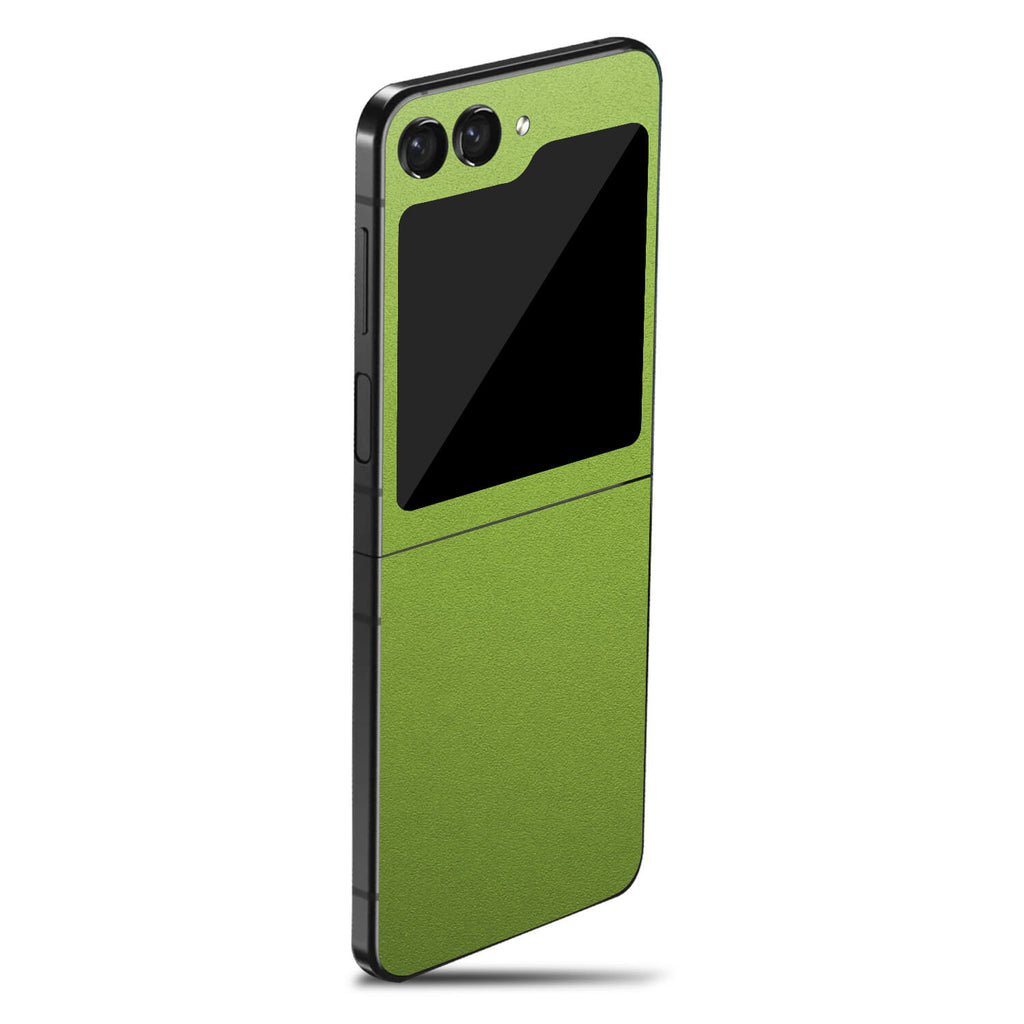 Samsung Galaxy Z Flip 5 Textured matt green skins