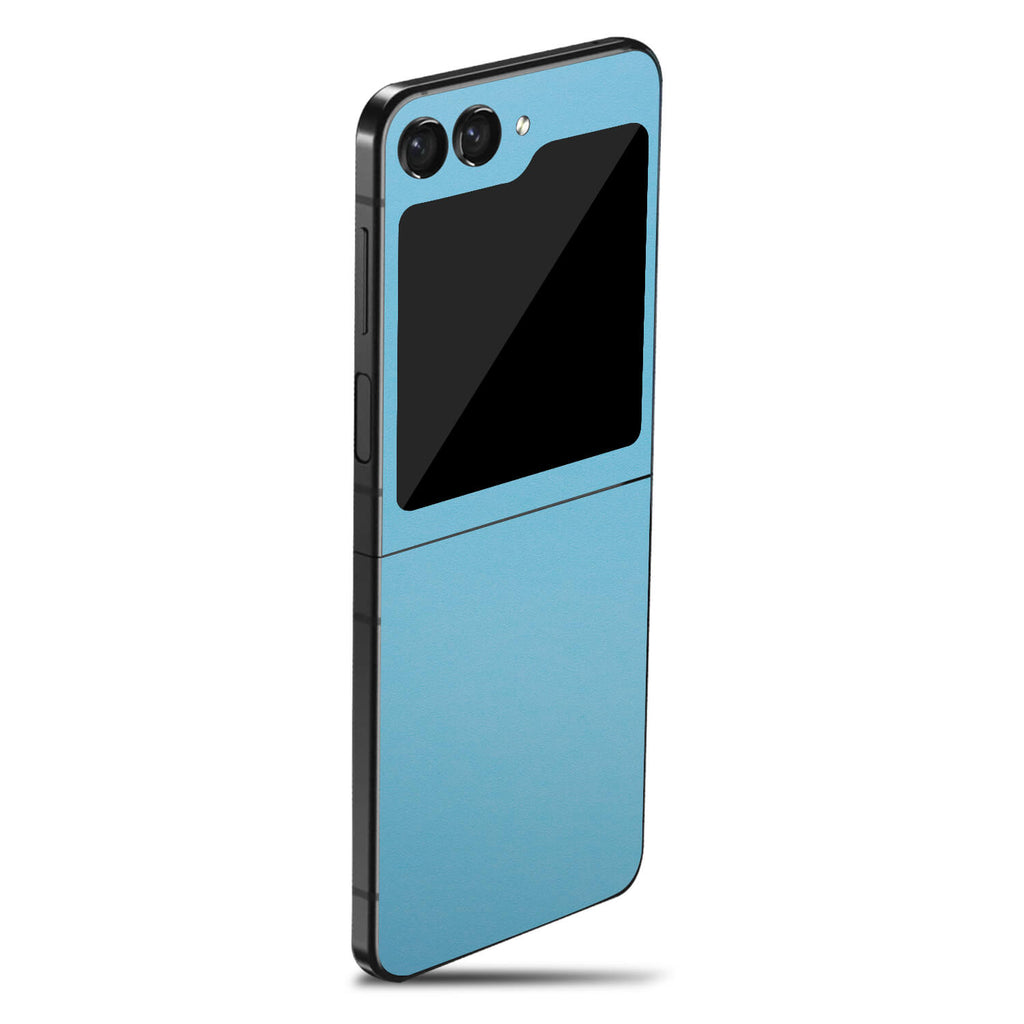 Samsung Galaxy Z Flip 5 Textured matt light blue skins