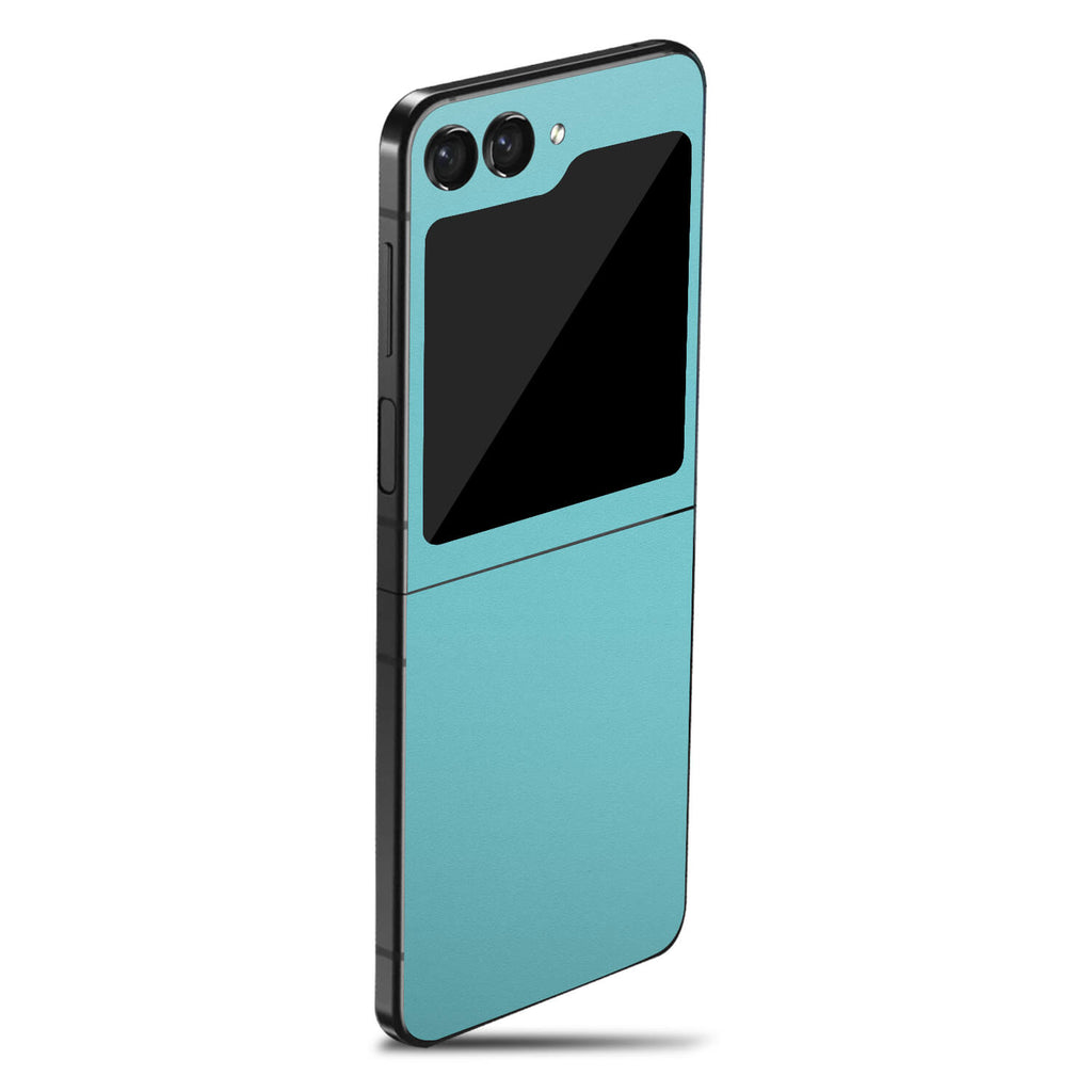 Samsung Galaxy Z Flip 5 Textured matt turquoise skins