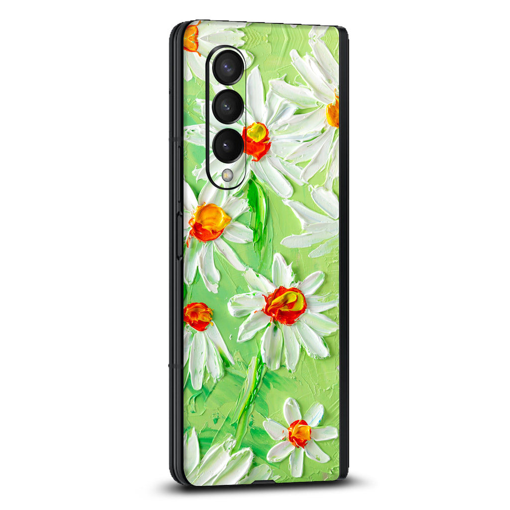 Samsung Galaxy Z Fold 3 Art Daisy Field skin