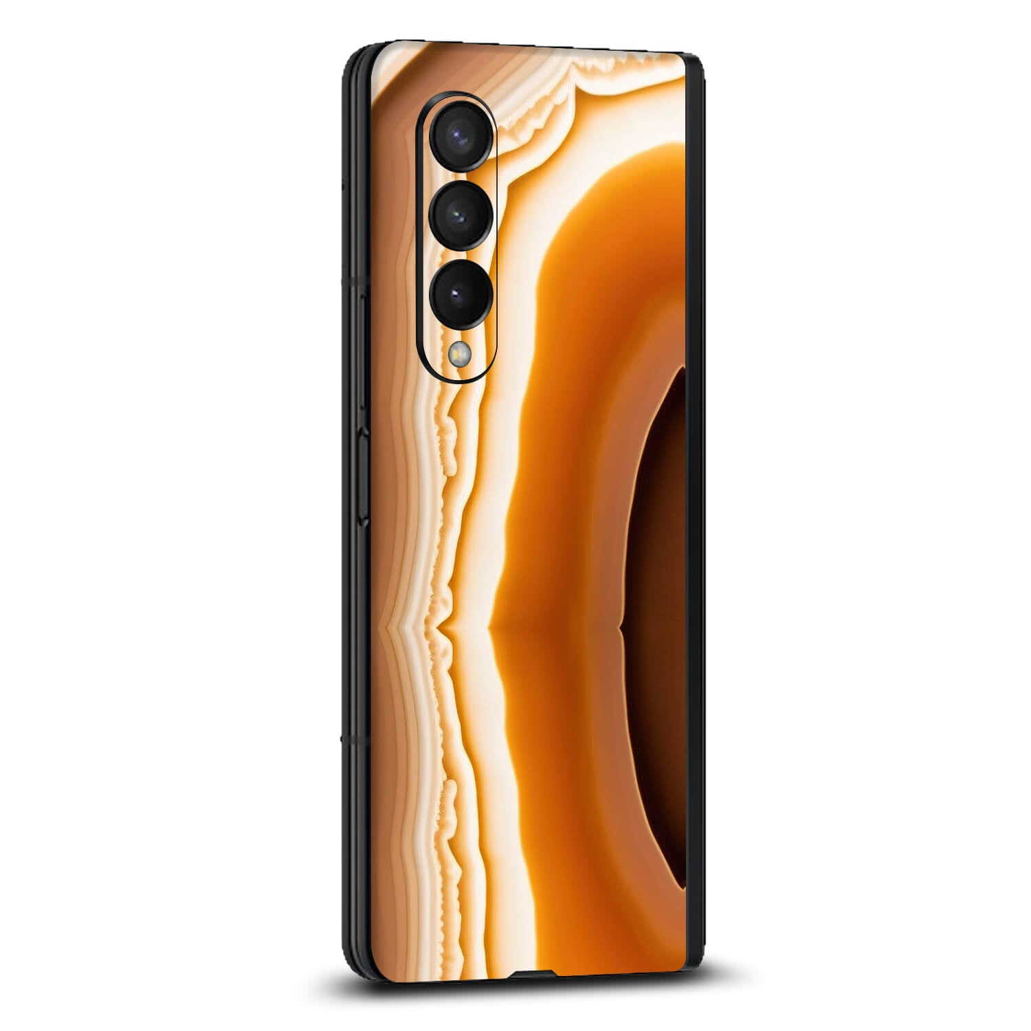 Samsung Galaxy Z Fold 4 Onyx amber skins