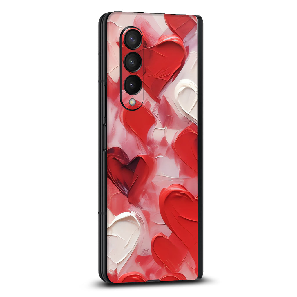 Samsung Galaxy Z Fold 5 Art Love Hearts skin