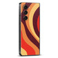 Samsung Galaxy Z Fold 5 Abstract lava skins