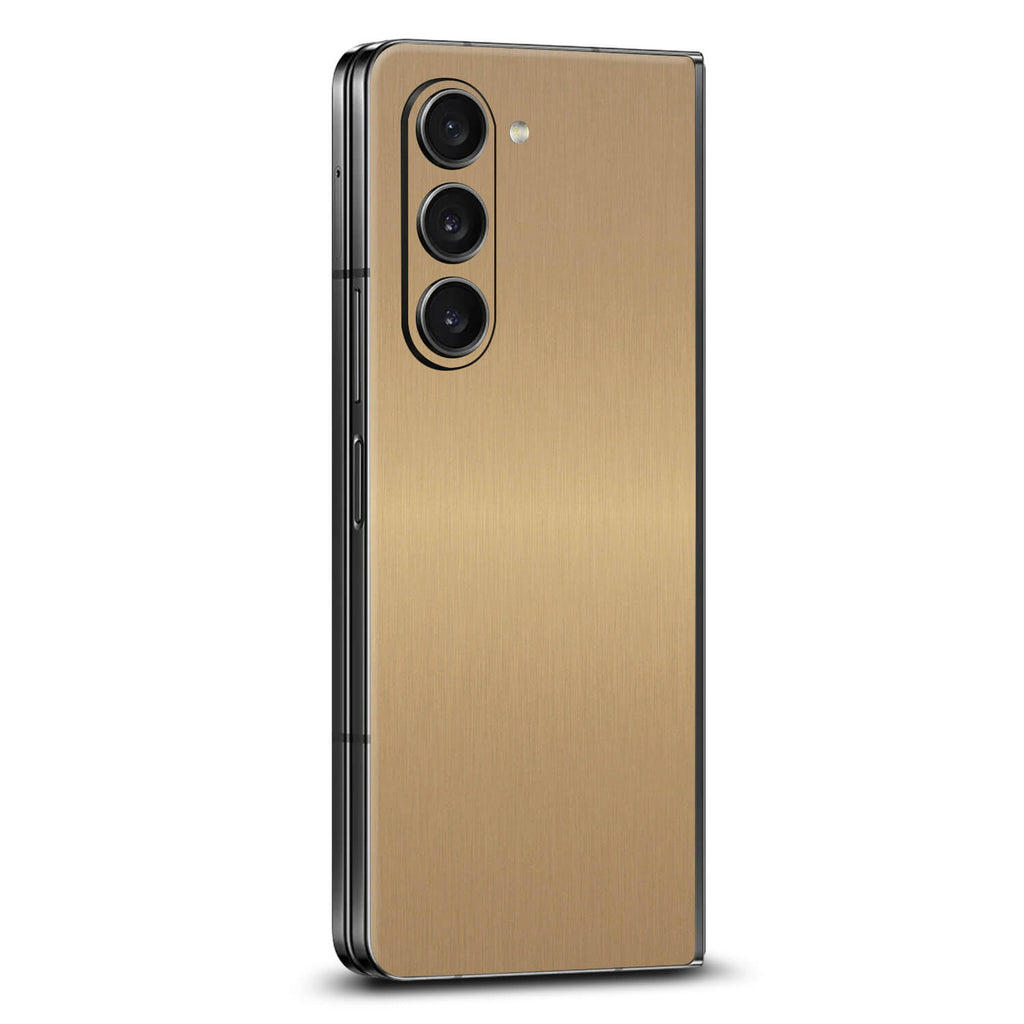 Samsung Galaxy Z Fold 5 Brushed gold skins