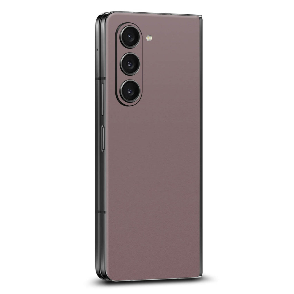Samsung Galaxy Z Fold 5 Textured matt mulberry skins