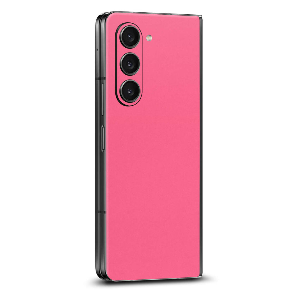 Samsung Galaxy Z Fold 5 Textured matt pink skins