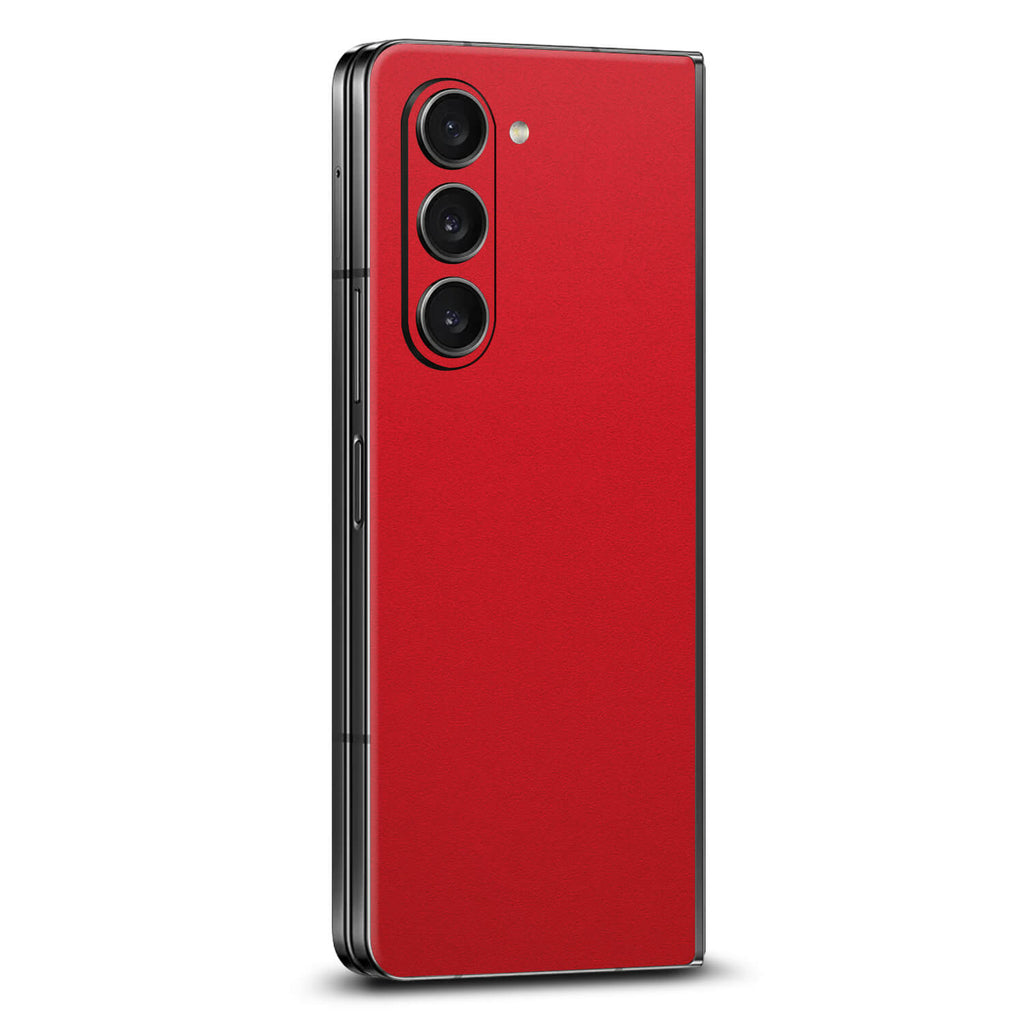 Samsung Galaxy Z Fold 5 Textured matt red skins