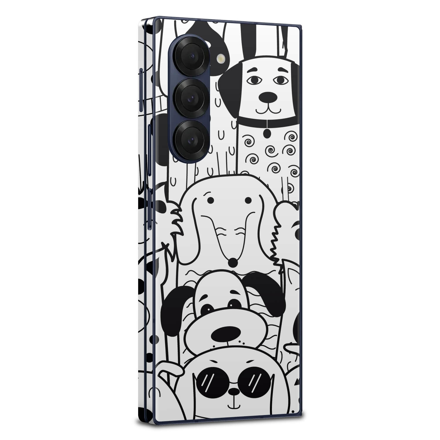 Samsung Galaxy Z Fold 6 Doodles dog skins