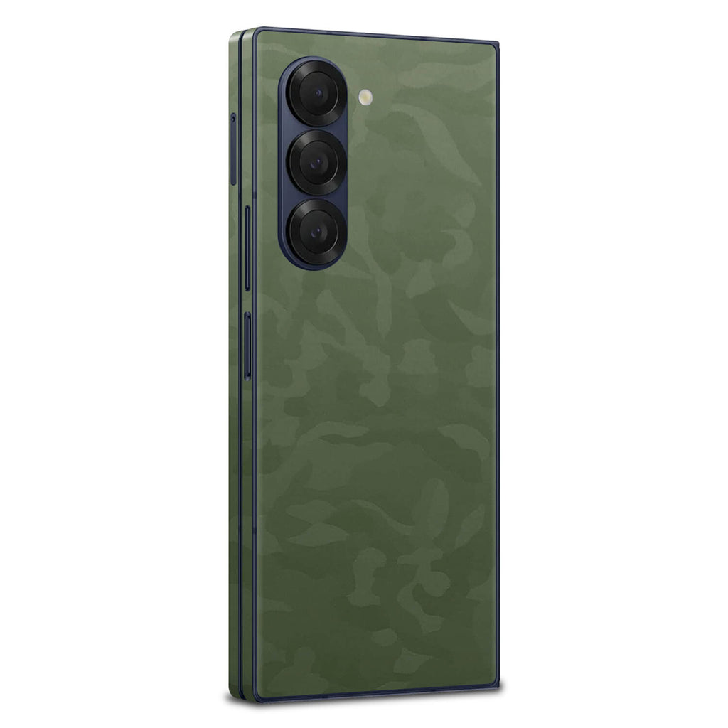 Samsung Galaxy Z Fold 6 Green camo skins